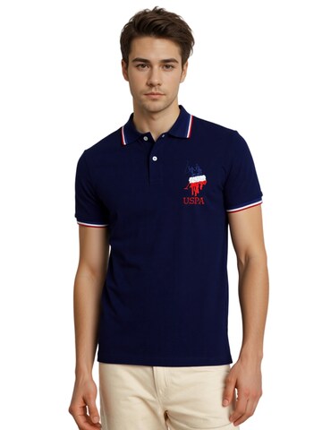 U.S. POLO ASSN. Poloshirt in Blau: Vorderseite