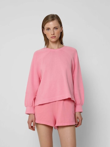 ScalpersSweater majica - roza boja: prednji dio