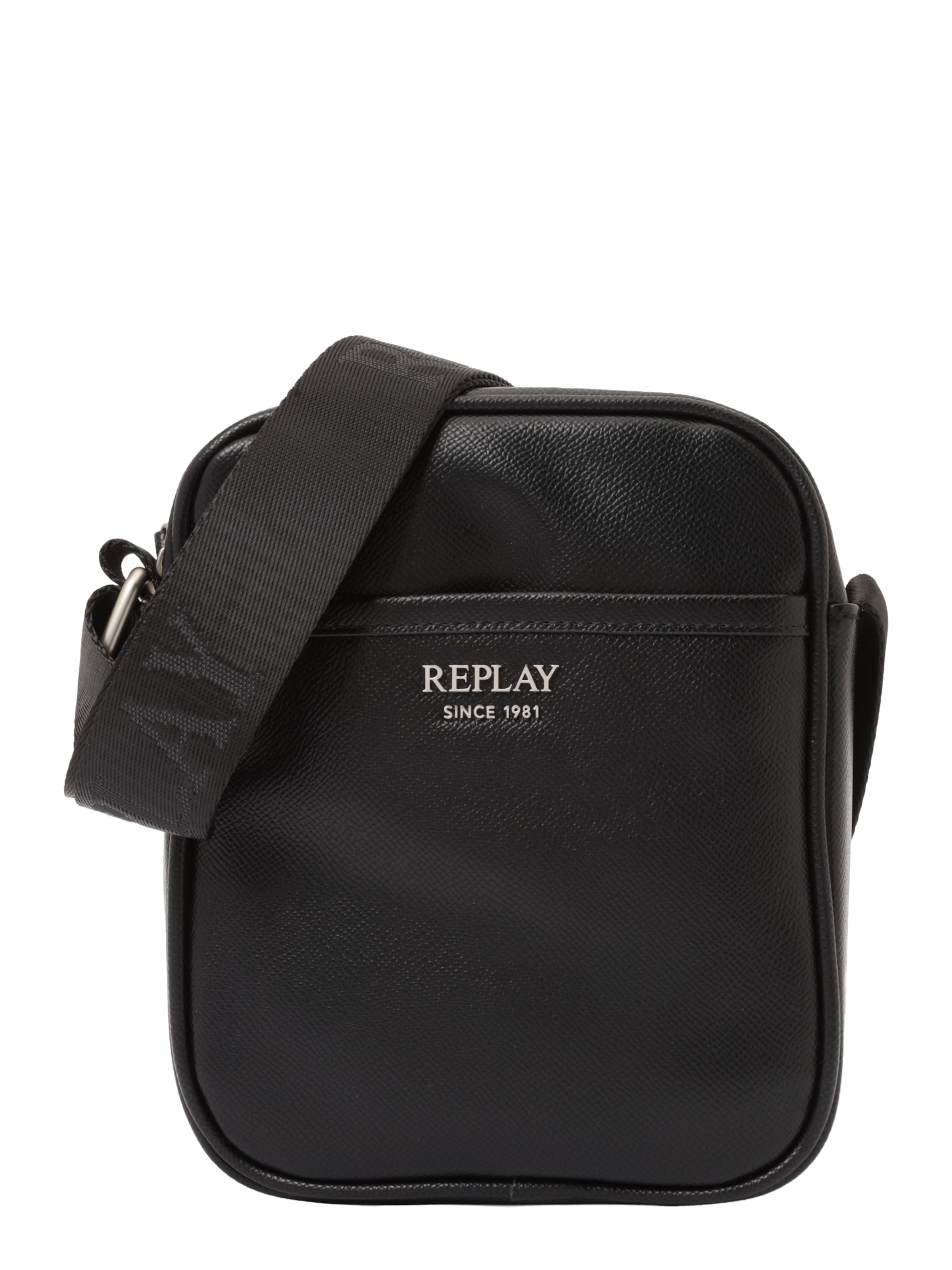 Sac à bandoulière REPLAY en noir : devant