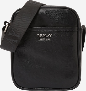 REPLAYTorba preko ramena - crna boja: prednji dio