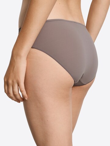 Hanro - Cueca ' Allure ' em castanho