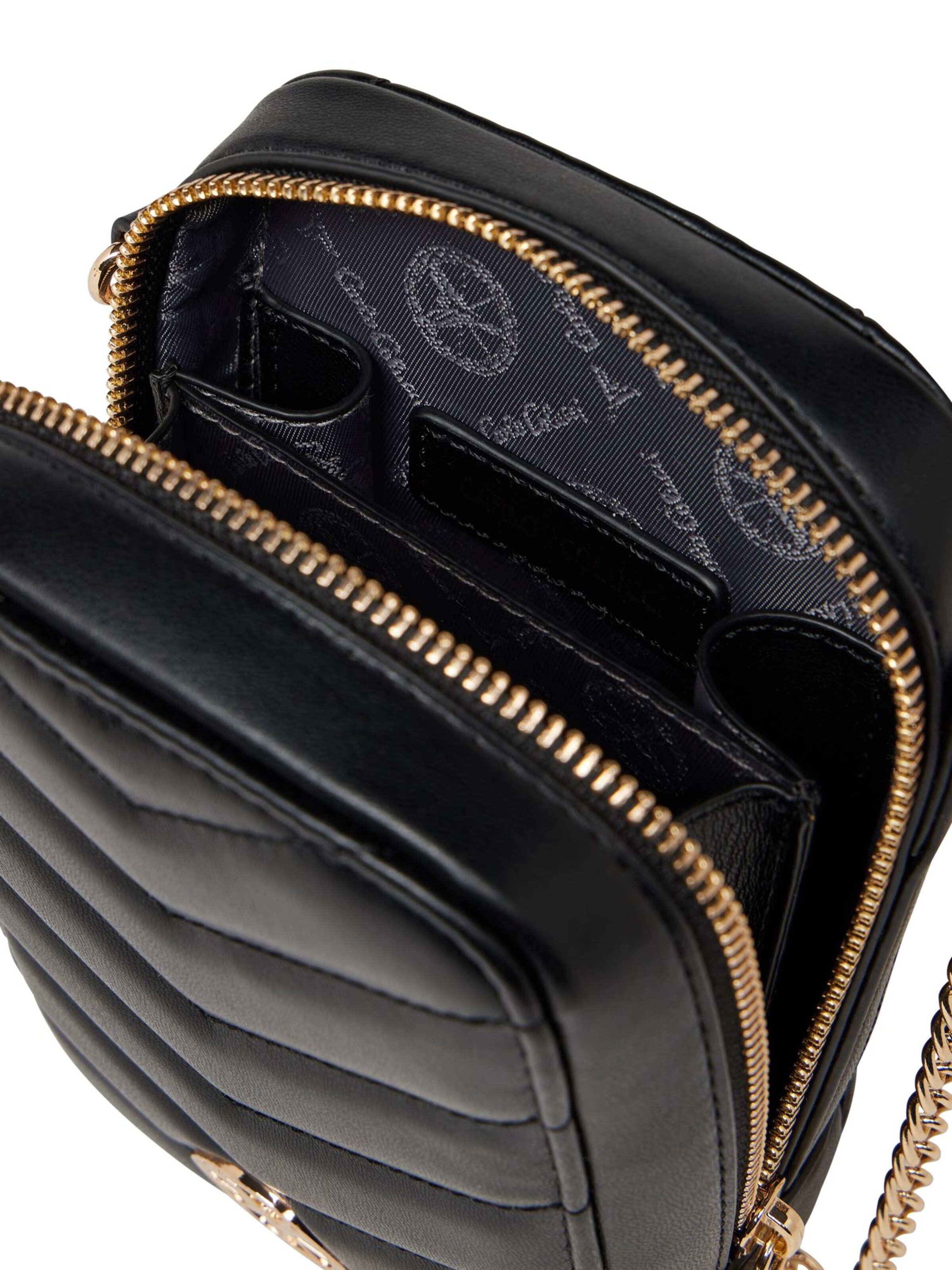 Carlo Colucci Umhängetasche ' di Donna ' in Schwarz