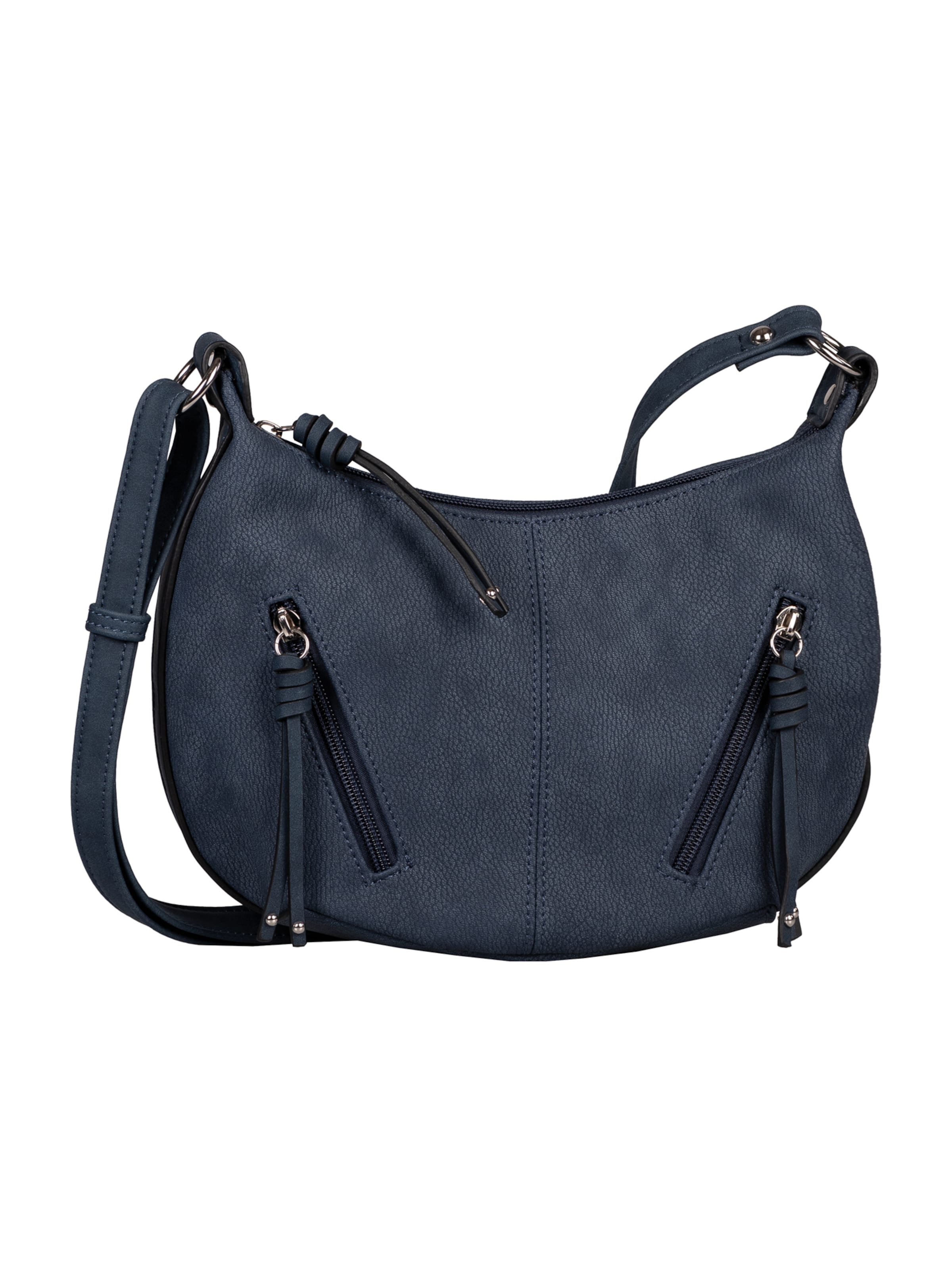 TOM TAILOR Taška přes rameno 'Caia' – modrá: přední strana