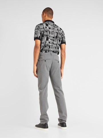 BLEND Regular Chino trousers 'Bhlangford' in Grey