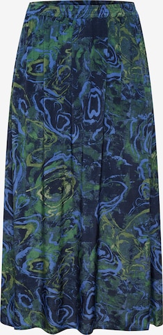 KAFFE CURVE Skirt 'Bine' in Blue: front