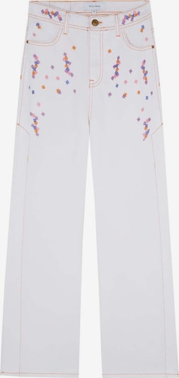 Scalpers Jeans 'Checks Trhead' in de kleur Gemengde kleuren / Wit, Productweergave