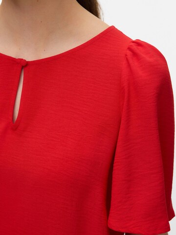 Chemisier 'VMAlva' VERO MODA en rouge