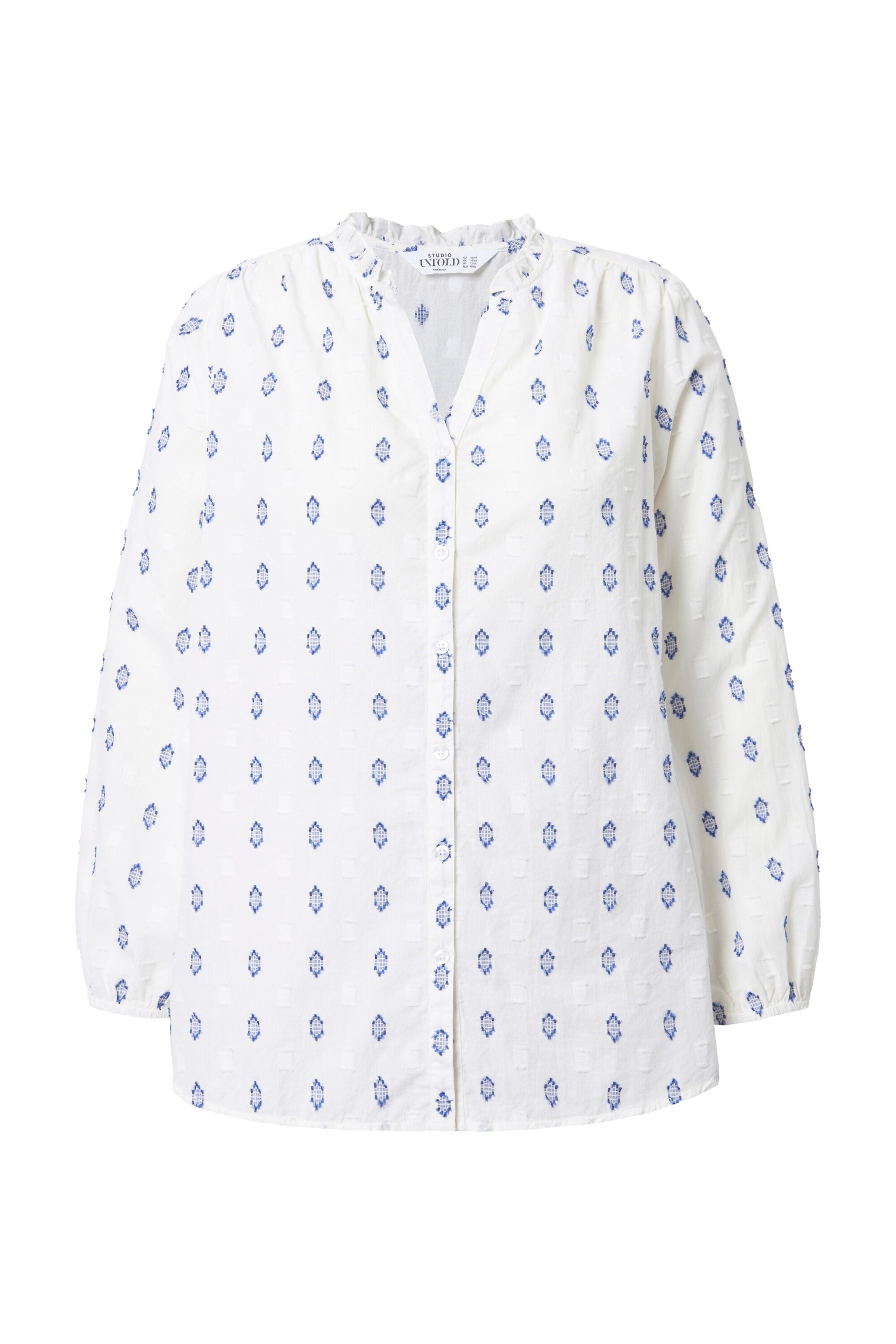 Studio Untold Bluse in Weiß: Vorderseite