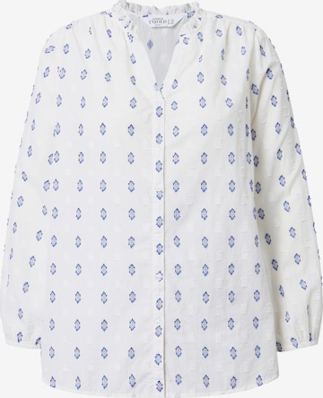 Studio Untold Bluse in Weiß: Vorderseite