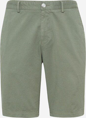 Pantaloni chino di BOSS in verde: frontale