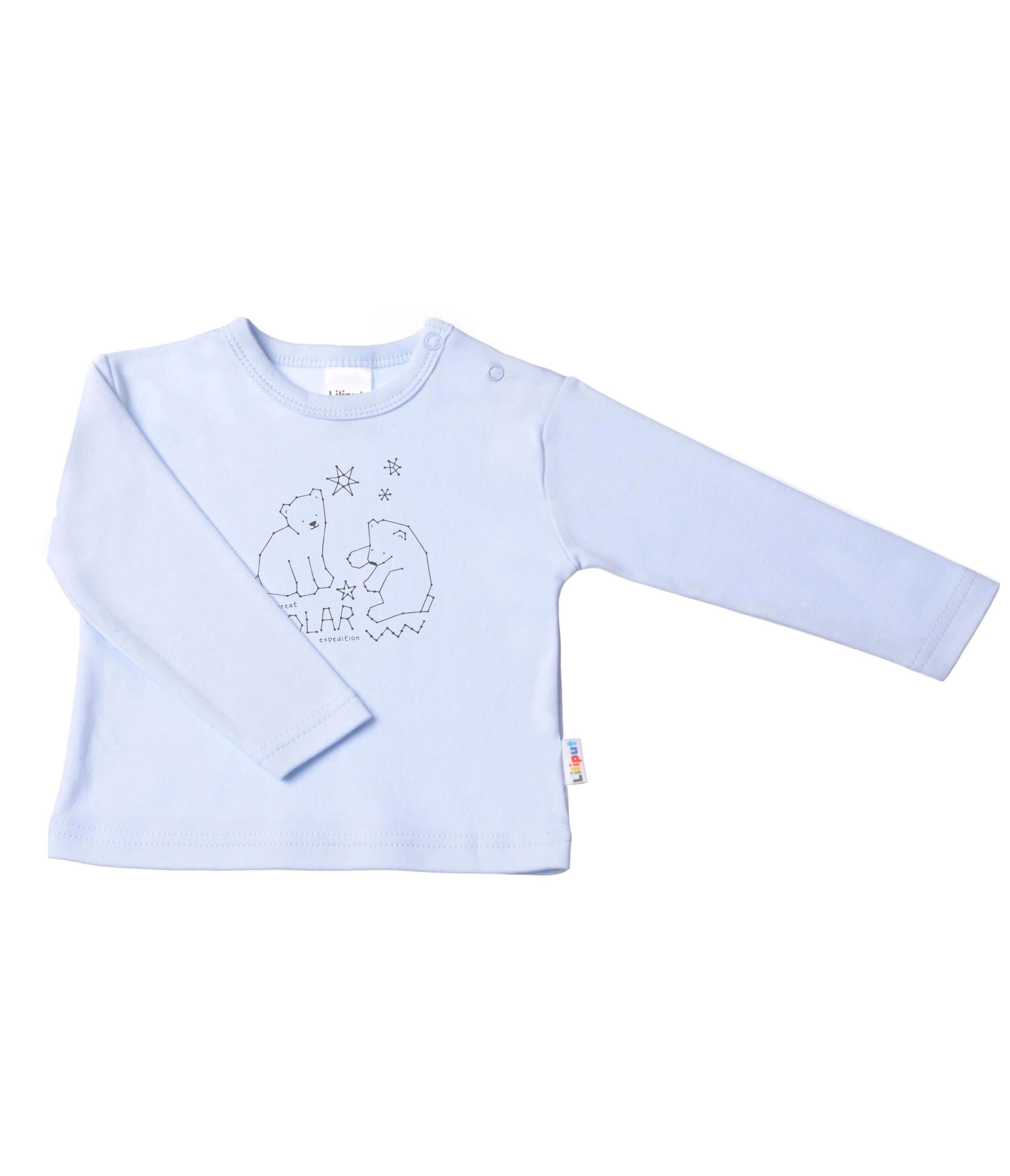 LILIPUT Shirt 'Polarbär' in Blue: front