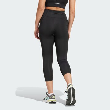 ADIDAS PERFORMANCE Skinny Workout Pants 'Own The Run' in Black
