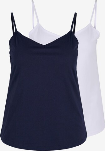 Zizzi Top in Blauw: voorkant