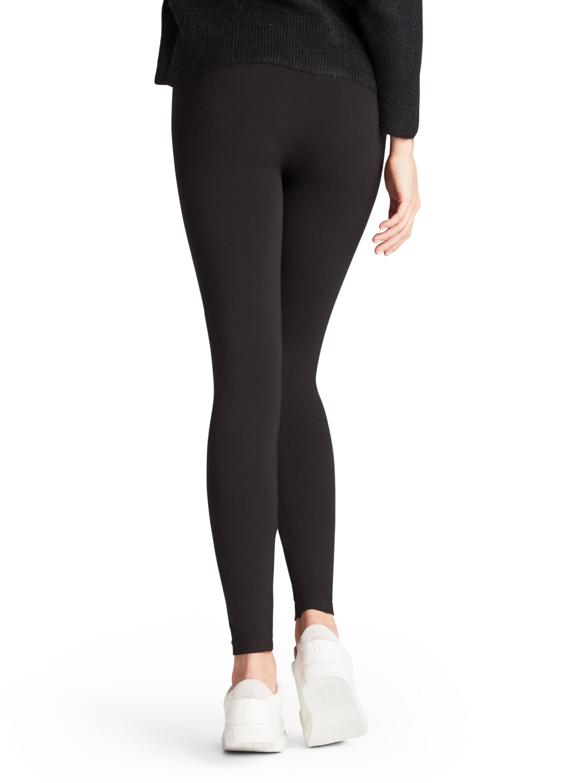 FALKE Skinny Leggings 'Seamless' in Black
