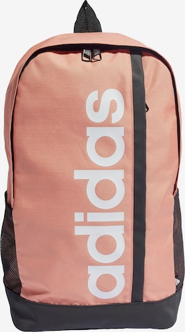 ADIDAS SPORTSWEAR Sports Backpack 'Essentials Linear' in Red: front