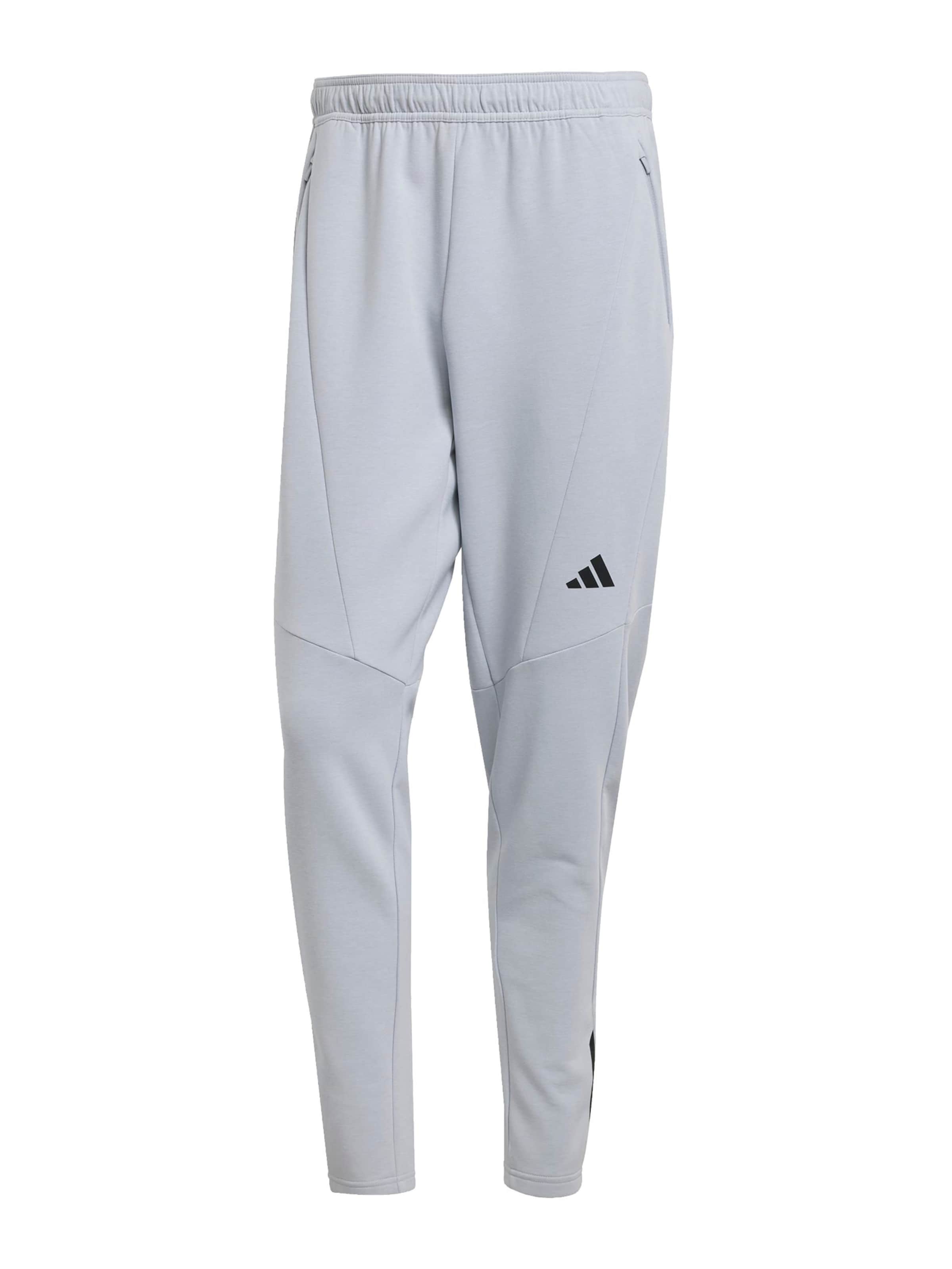 ADIDAS PERFORMANCE Tapered Παντελόνι φόρμας 'D4T' σε γκρι: μπροστά