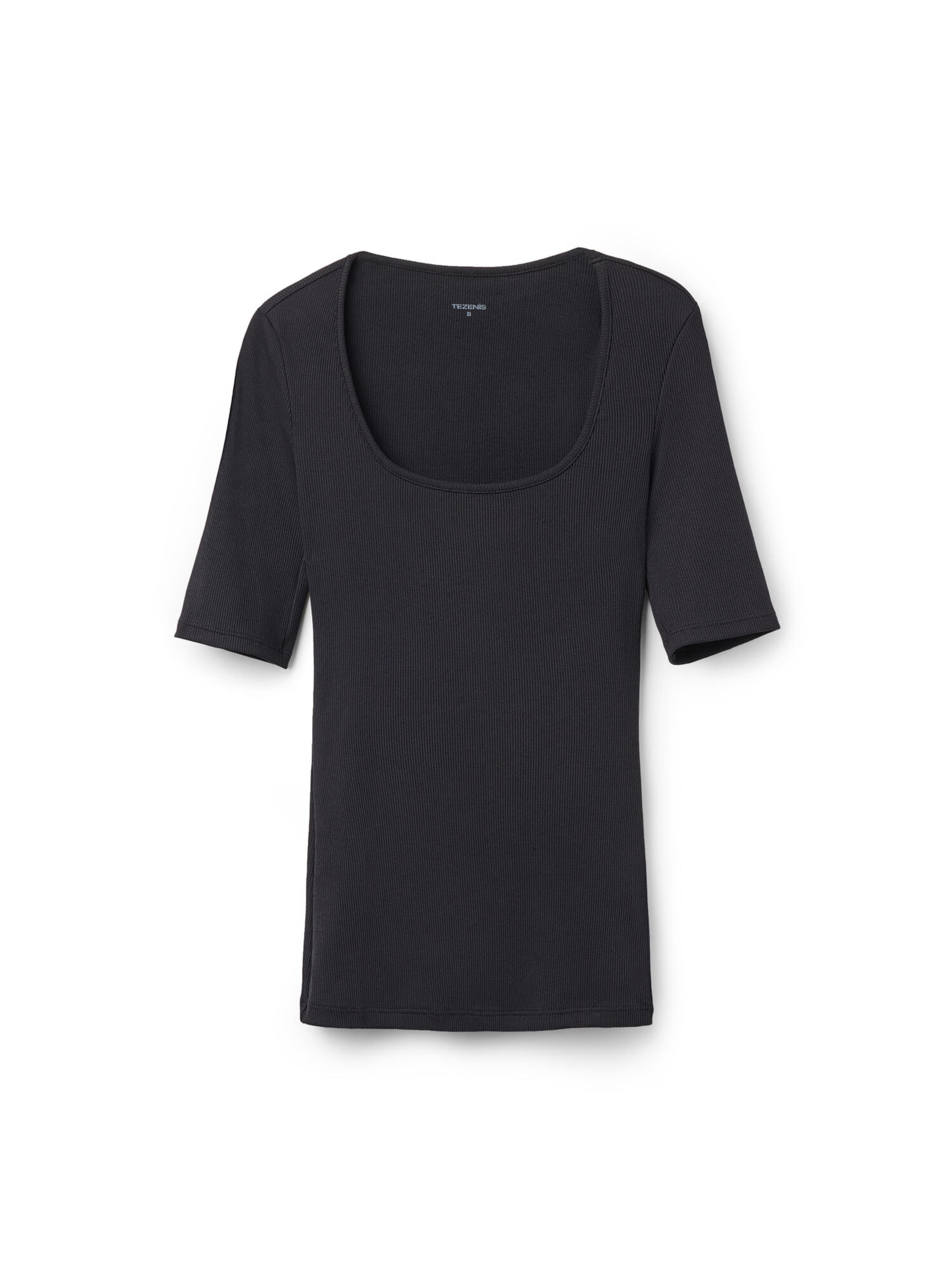Tezenis Shirt in Black: front