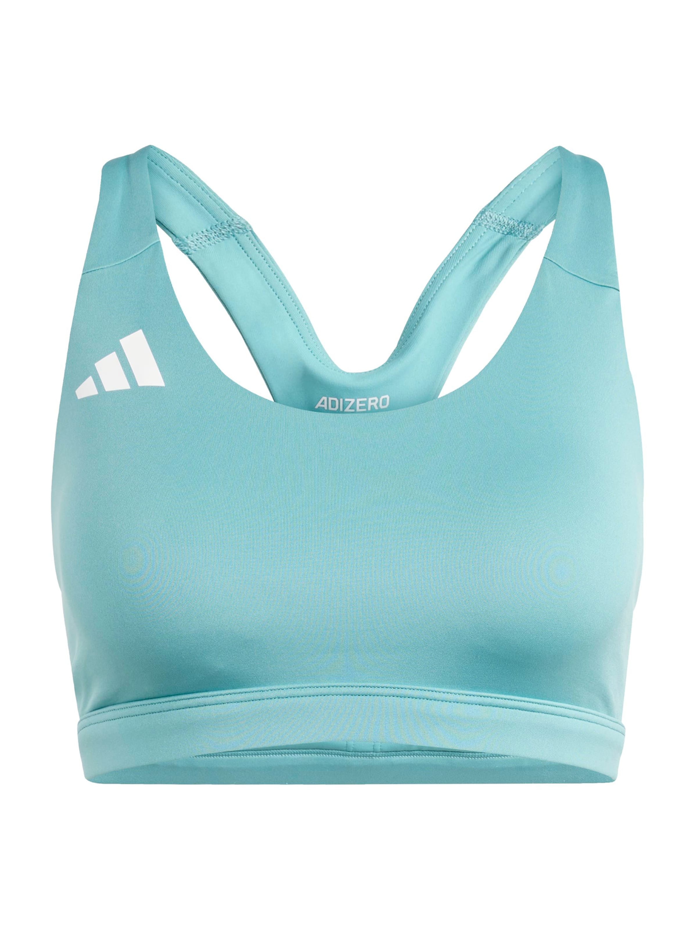 ADIDAS PERFORMANCE Спортивный бюстгальтер в Зеленый: спереди