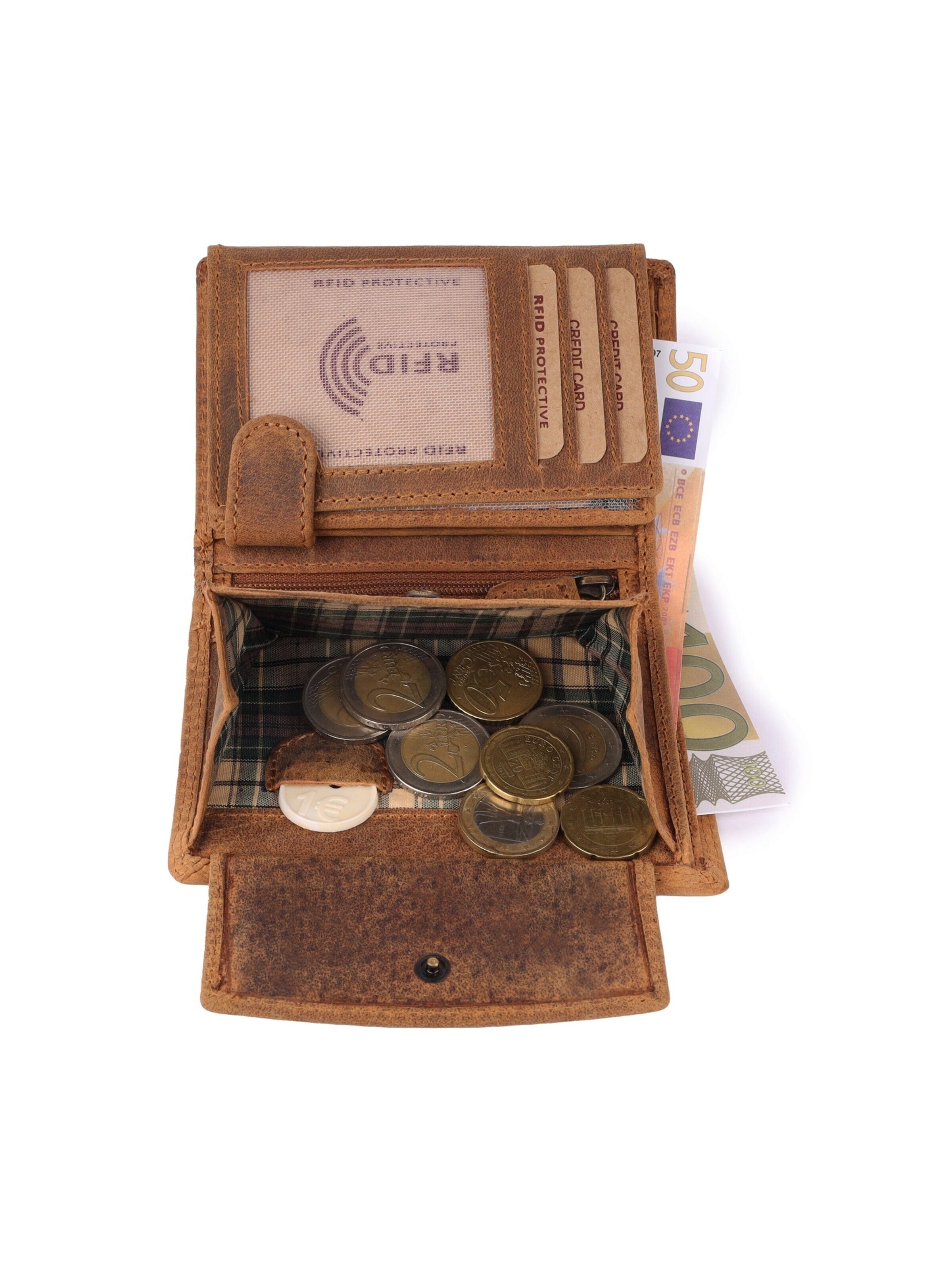 Benthill Wallet in Brown