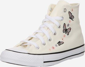 Baskets 'CHUCK TAYLOR ALL STAR' CONVERSE en beige : devant