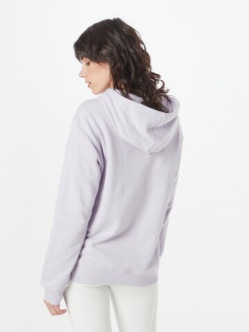 ADIDAS SPORTSWEAR Sports sweatshirt 'Essentials Big Logo  French Terry' in Purple