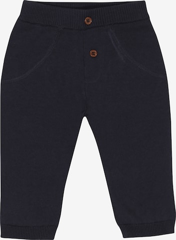 Bruuns Bazaar Kids Tapered Broek in Blauw: voorkant