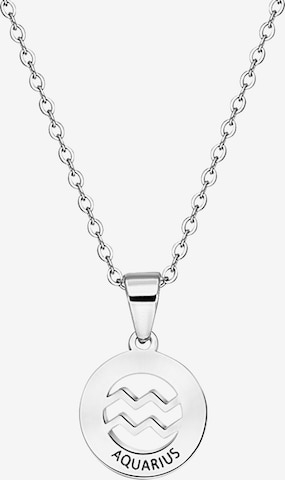 Lucardi Necklace in Silver: front