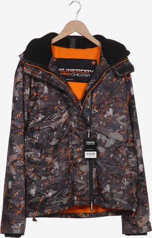 Superdry Jacke L in Grau: predná strana