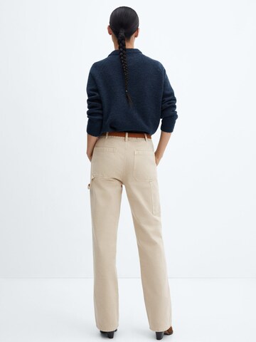 MANGO Regular Jeans 'JAIONE' in Beige