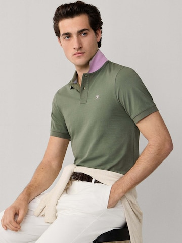 Hackett London Poloshirt in Grün