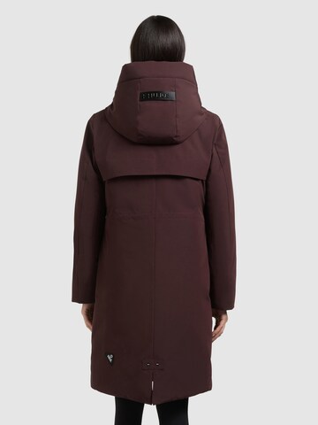 khujo Winter coat 'Charlston' in Red