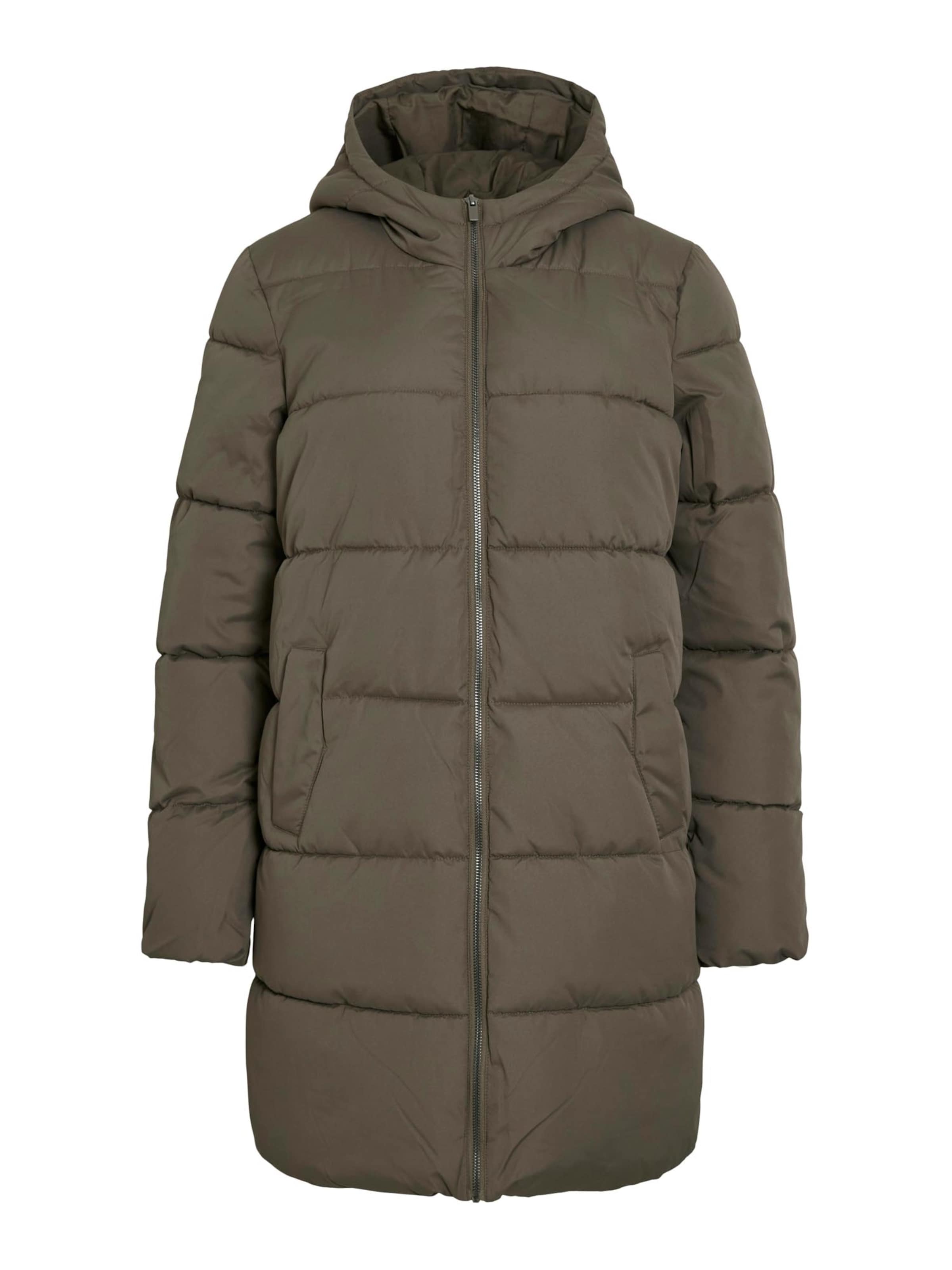 VILA Φθινοπωρινό και ανοιξιάτικο μπουφάν 'VIKARLA' σε πράσινο: μπροστά