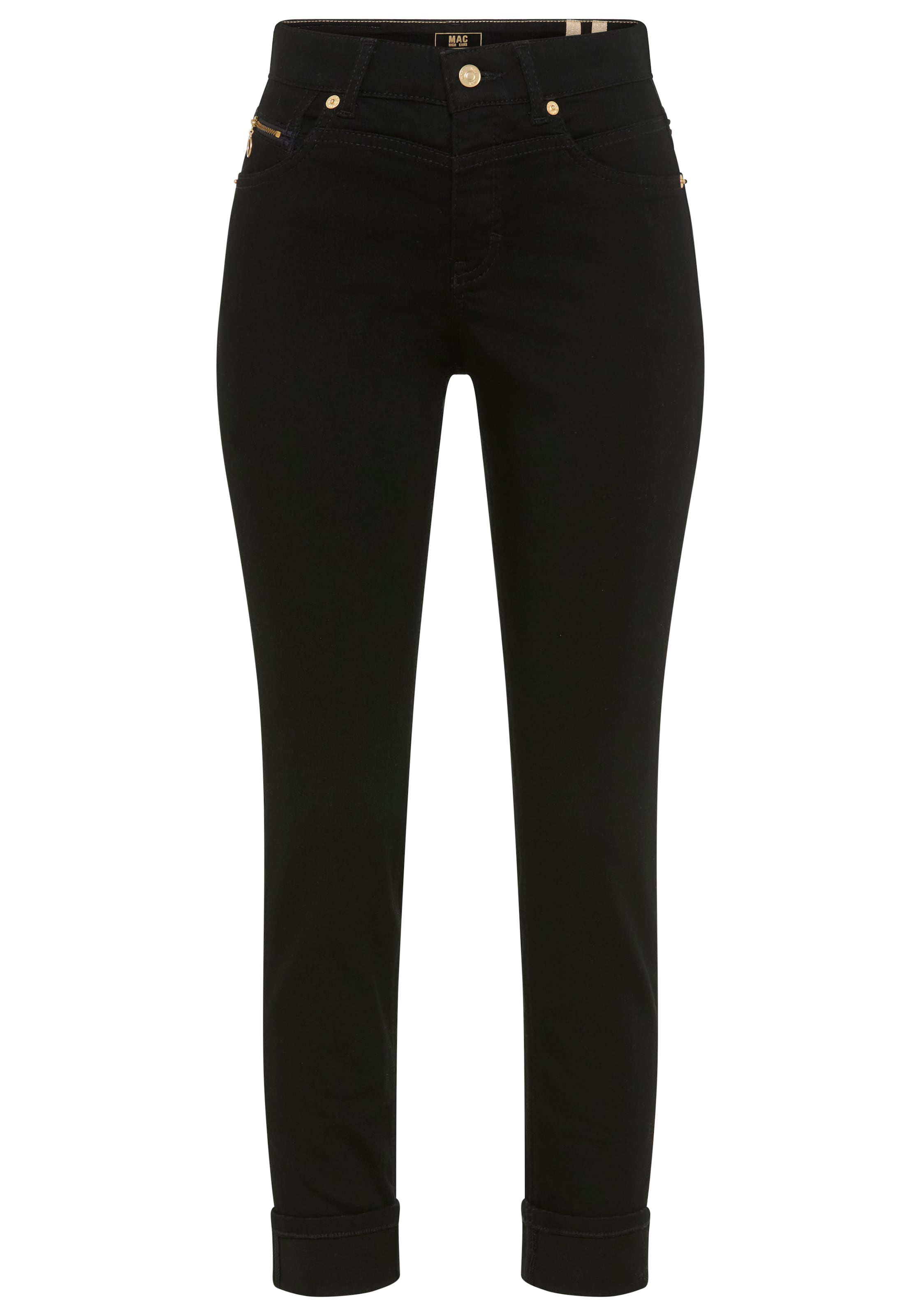 MAC Jeans 'Rich' in Black: front