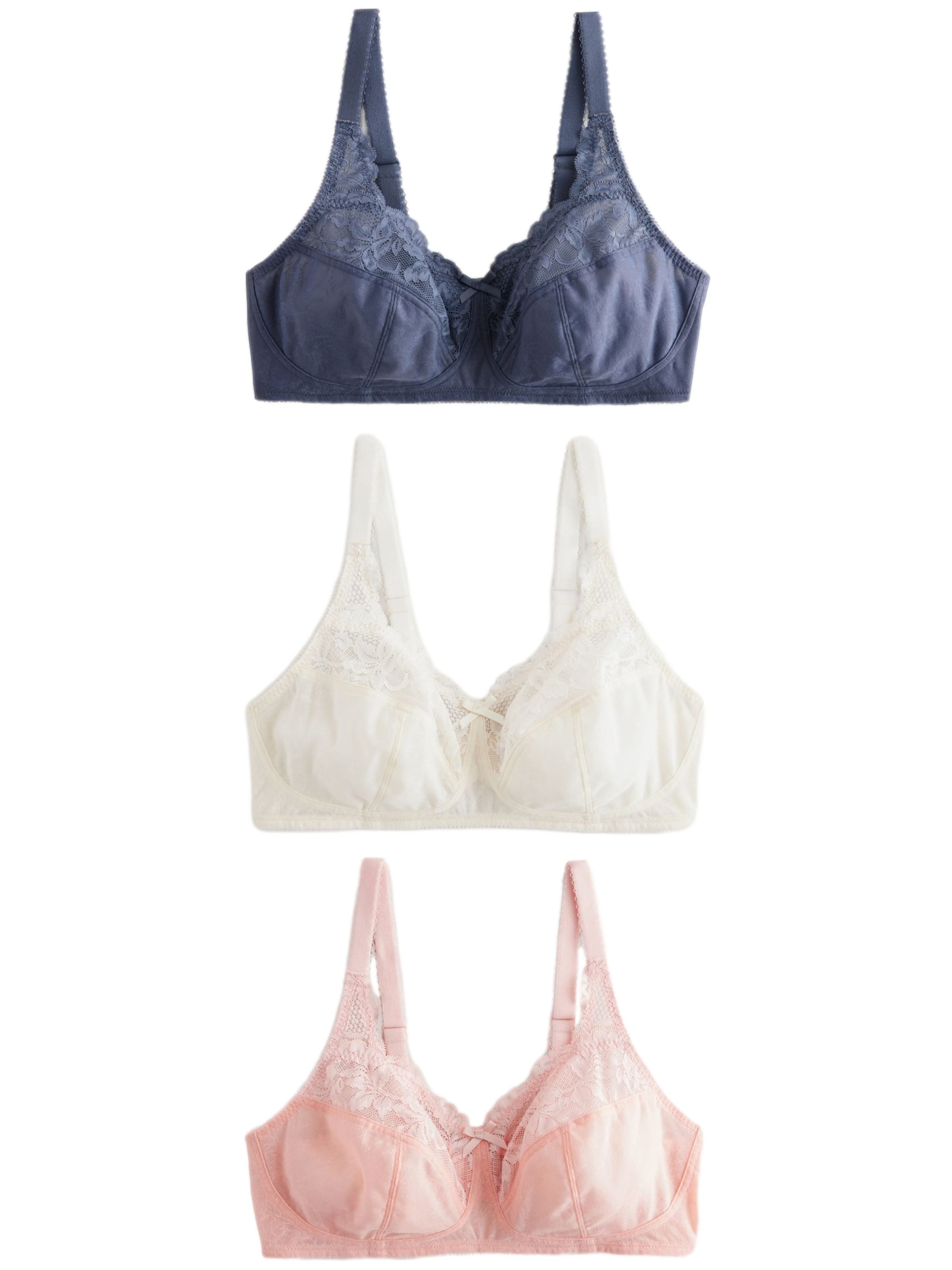 Next - Soutien de tecido Soutien em bege: frente