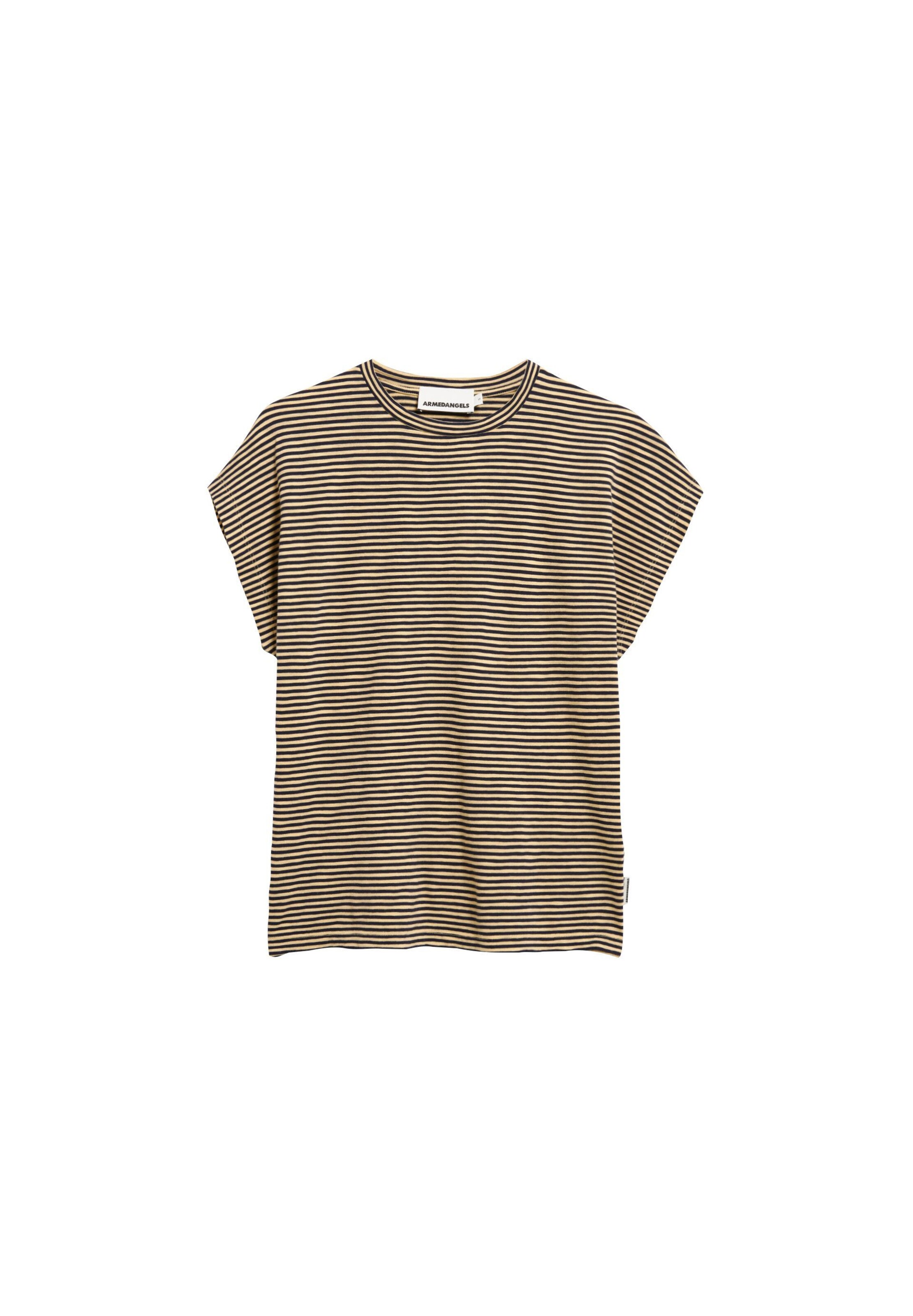ARMEDANGELS T-Shirt SLUB JERSEY STRIPE in Mischfarben: Vorderseite