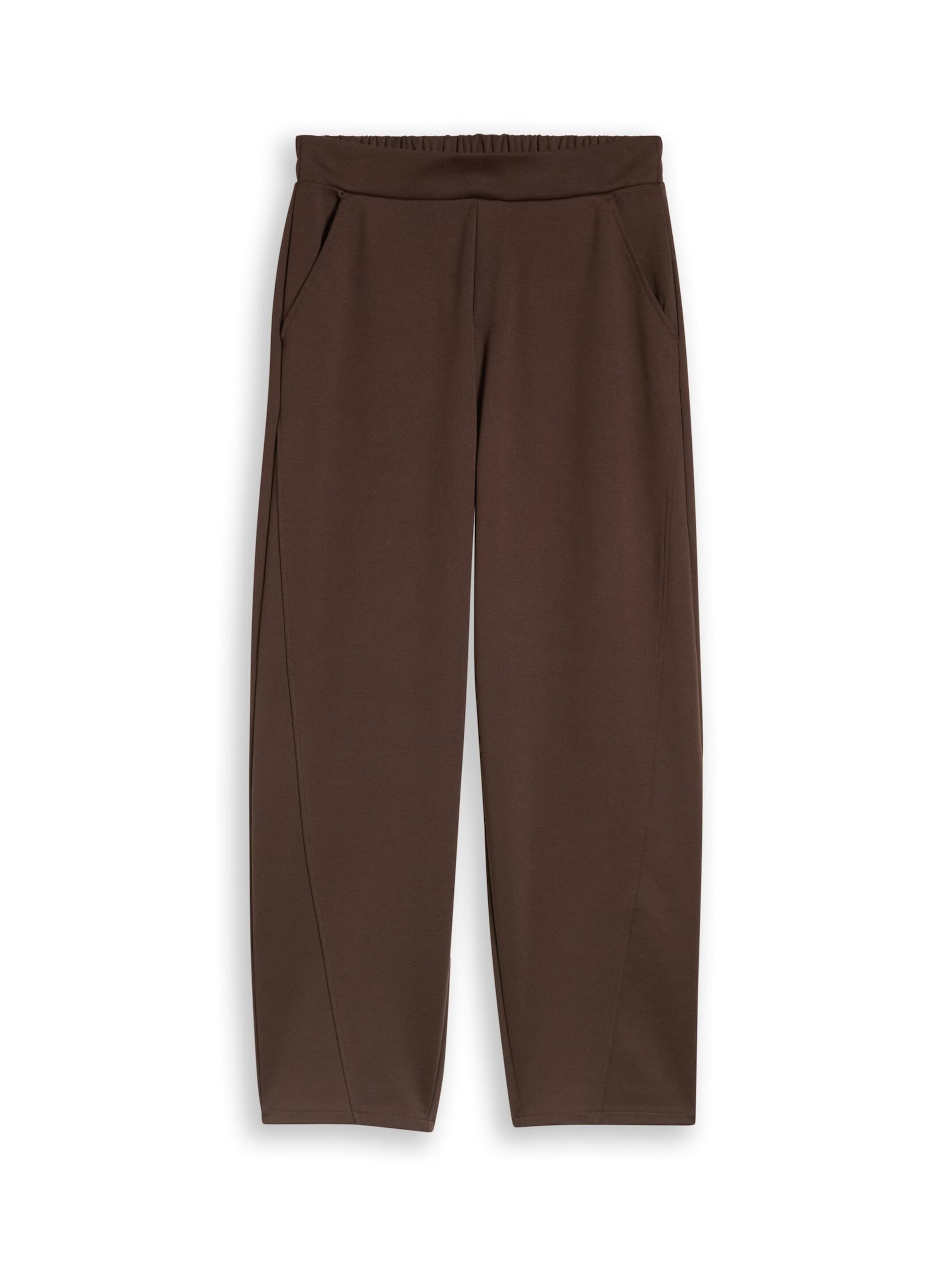 TOM TAILOR DENIM Barrel Hose in Braun: Vorderseite