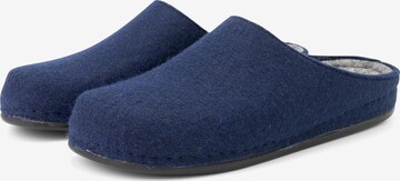 Travelin Slippers 'Be-Home' in Blue