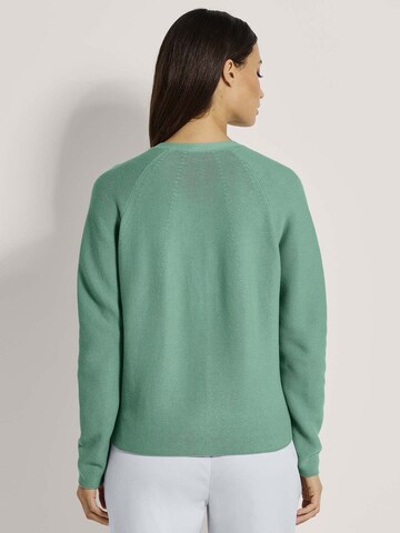 MADELEINE Gebreid vest in Groen
