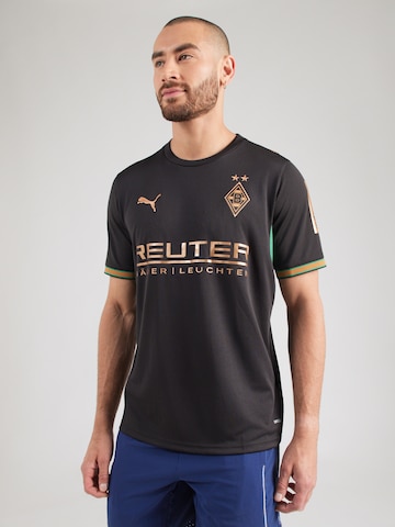 PUMA Trikot 'Borussia Mönchengladbach 2026/27' in Schwarz: Vorderseite