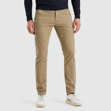 PME Legend Regular Chino Pants in Beige: front