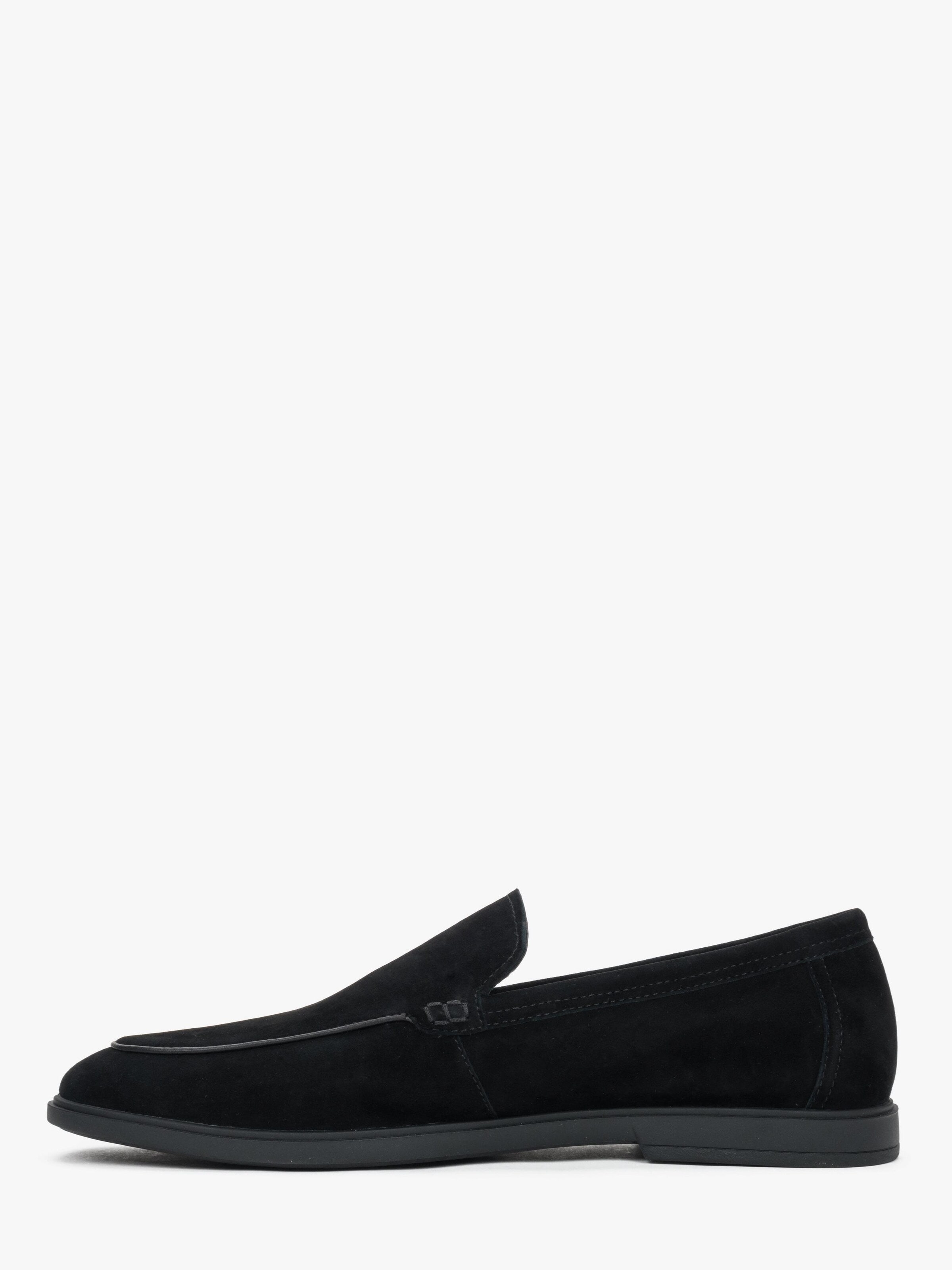 Estro Moccasin '2601-2-301' in Black: front