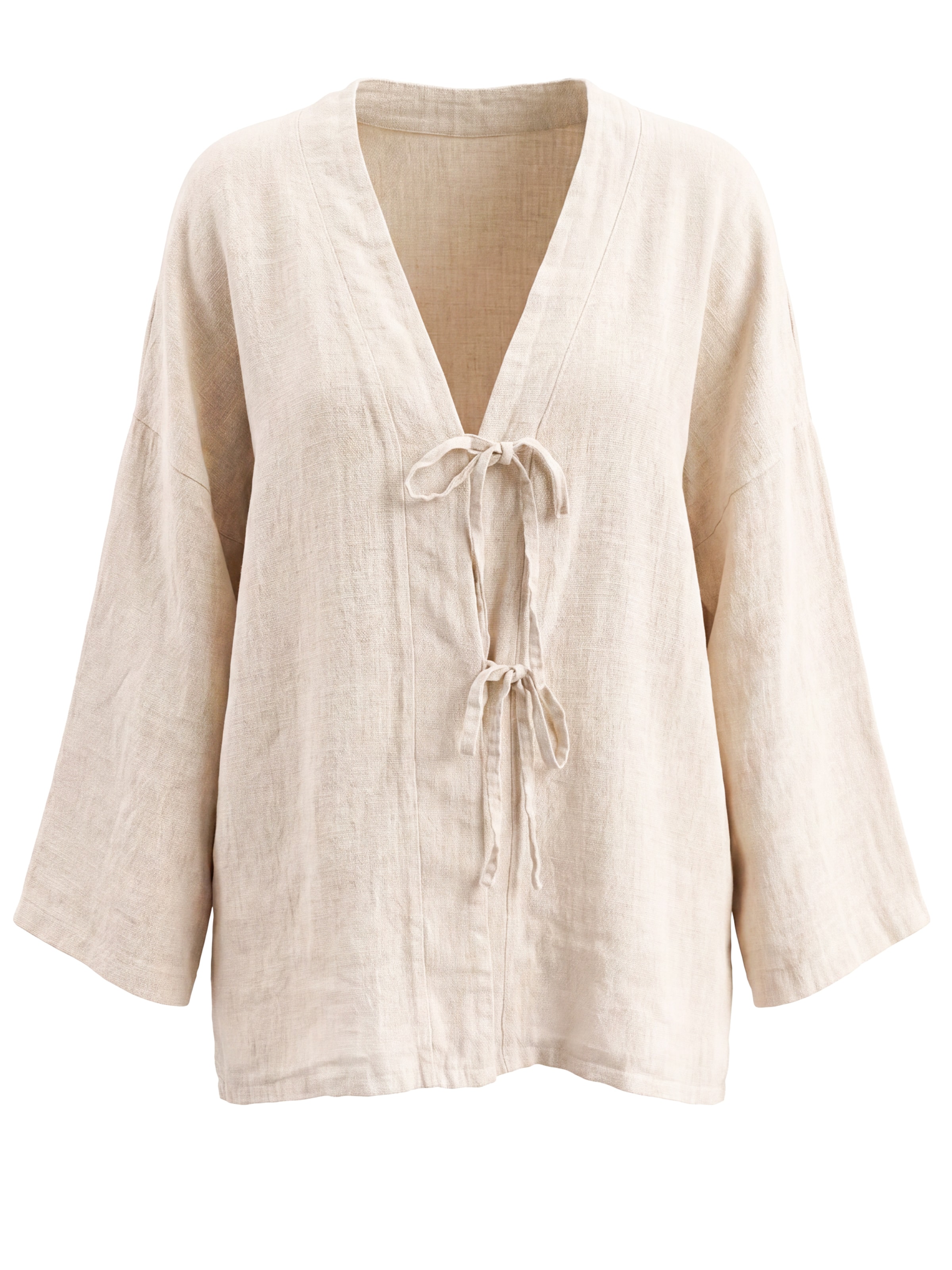 Seasons of April Blouse ' GIANNA LINO ' in Beige: front