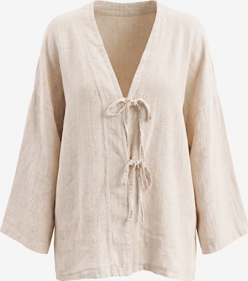 Seasons of April Blouse ' GIANNA LINO ' in Beige: front