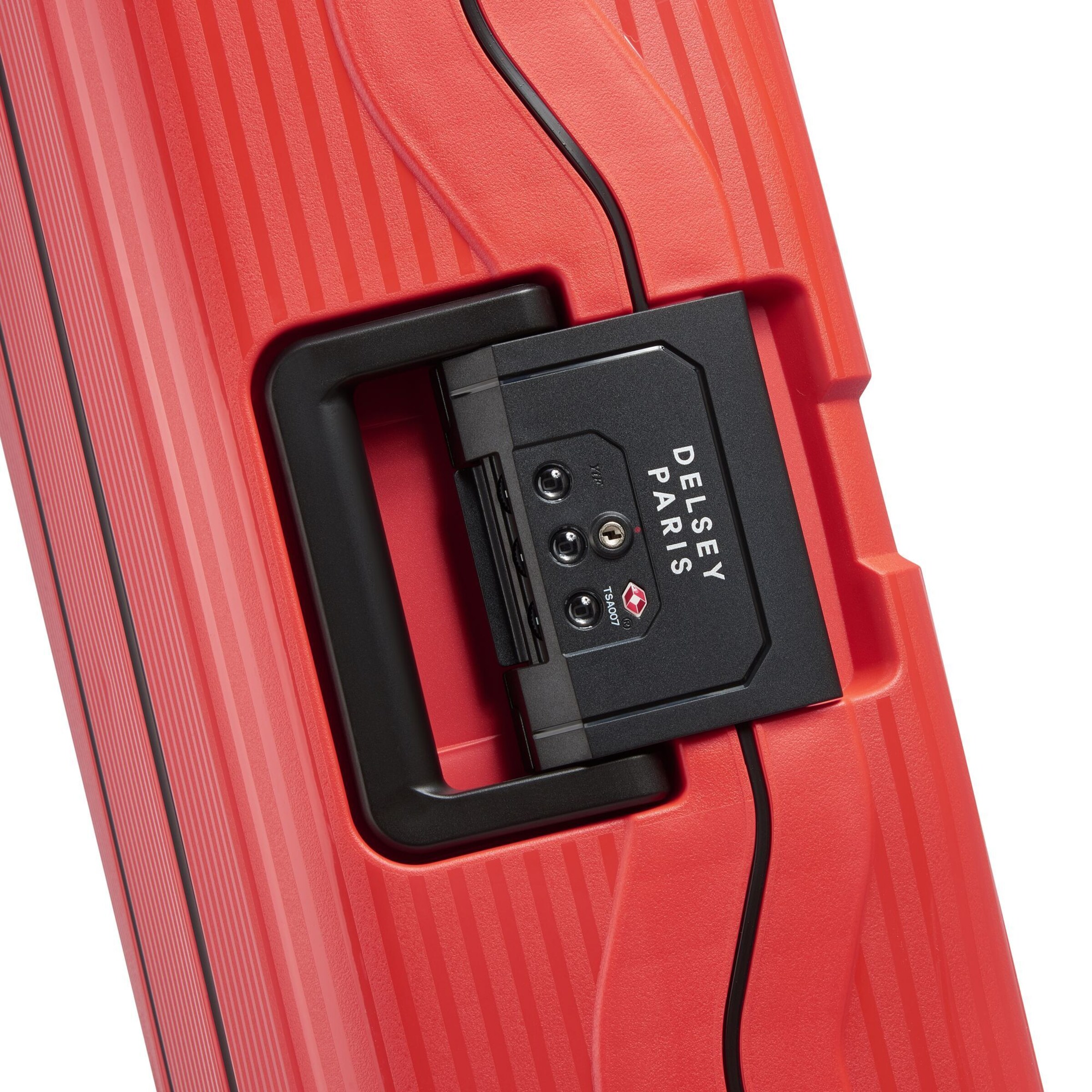 Delsey Paris Trolley 'United Colors of Benetton' in Rood