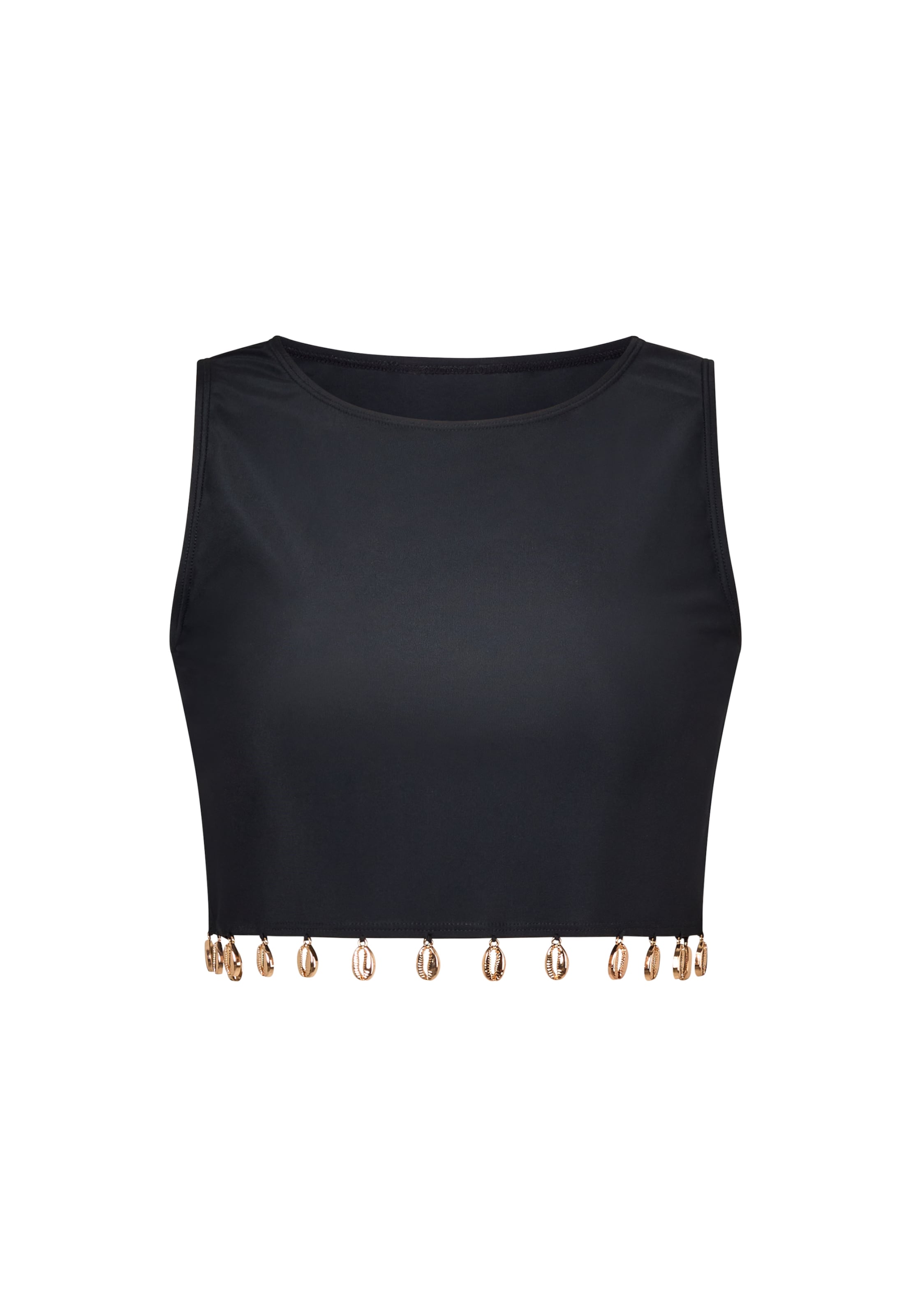 Moda Minx Bikinitop in Zwart: voorkant