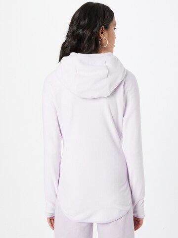 Urban Classics Fleece Jacket 'Polar' in Purple