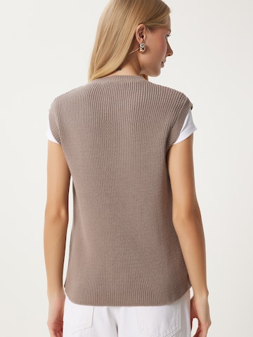 Cardigan Happiness İstanbul en marron