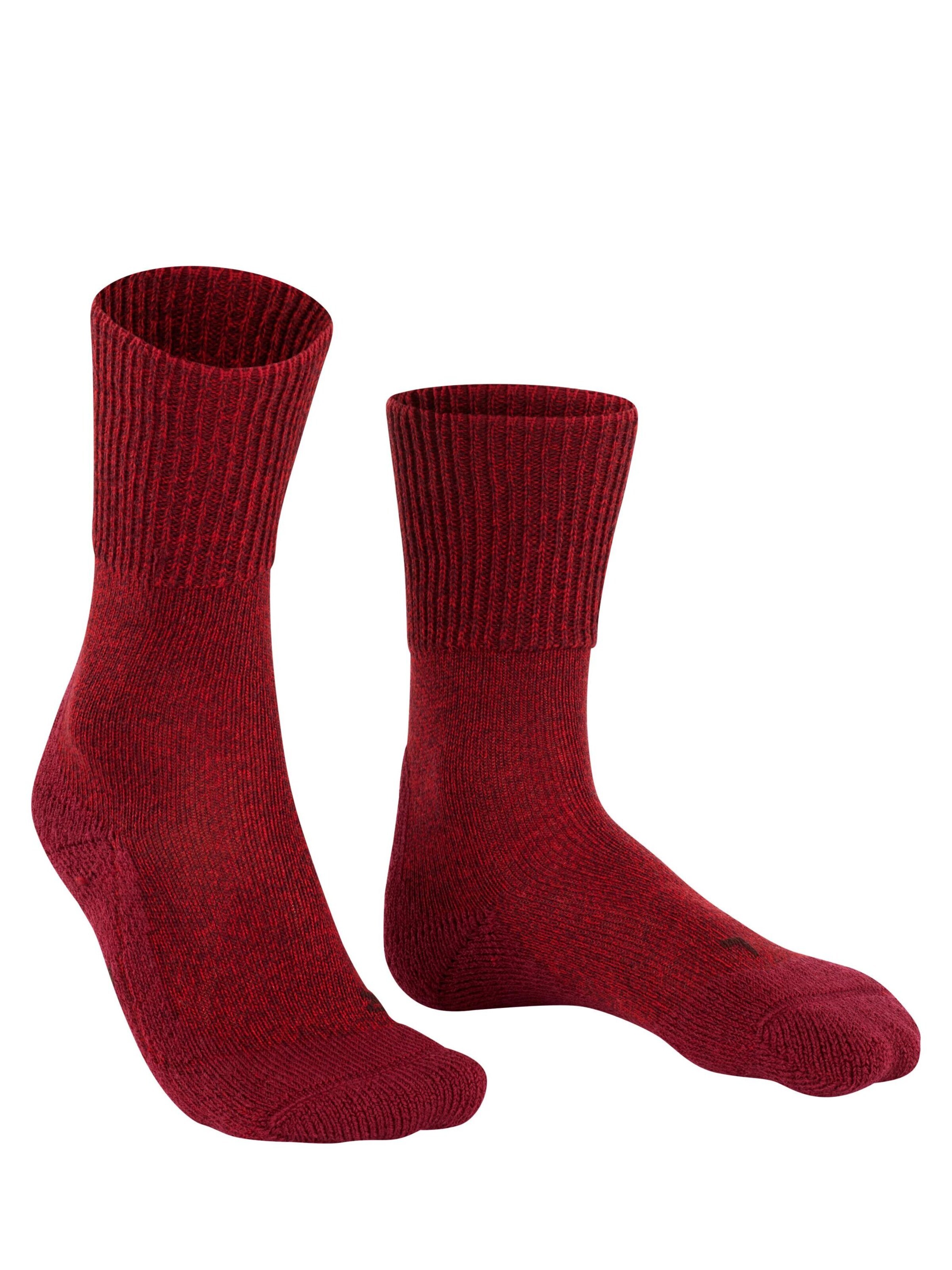 FALKE Athletic Socks 'TK1 Adventure Wool' in Red