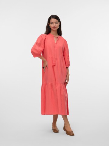 VERO MODA Dress 'VMPretty' in Orange: front