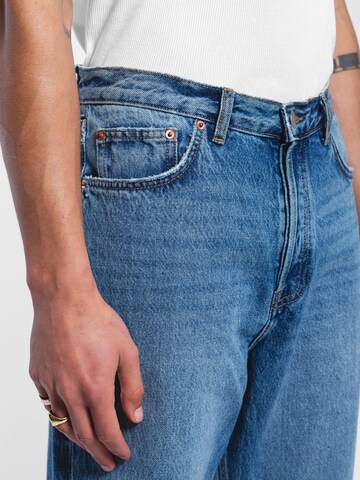 Dr. Denim Loosefit Jeans 'Rift Wide Bootcut' in Blauw